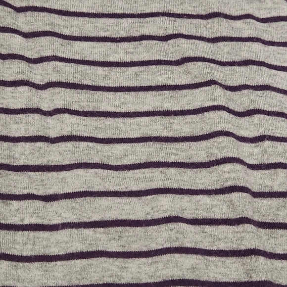 BCBG Paris Striped Henley Top - Picture 4 of 5